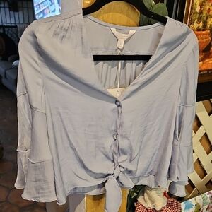 Lc Lauren Conrad Crop Blouse